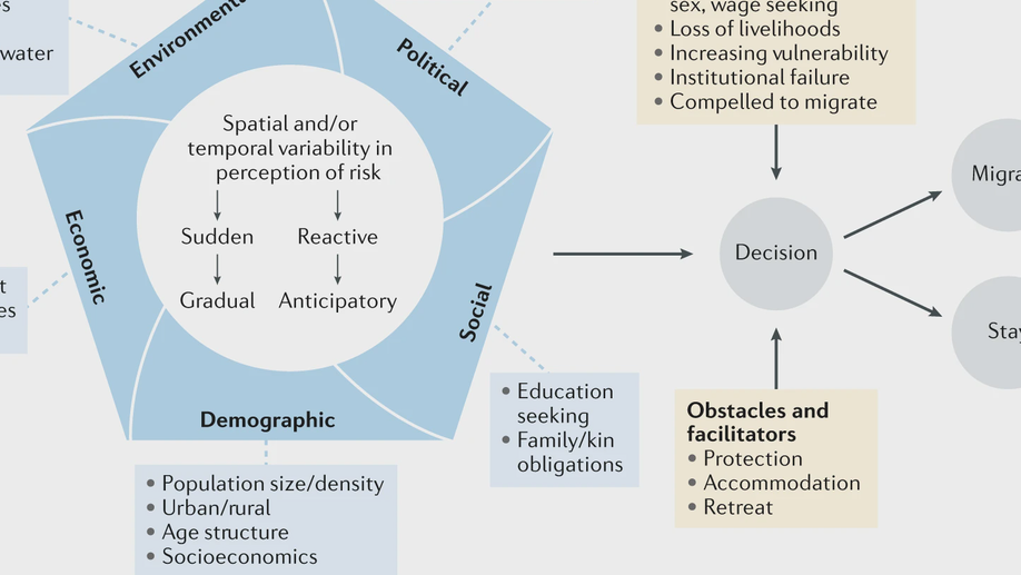 Sea-level rise and human migration